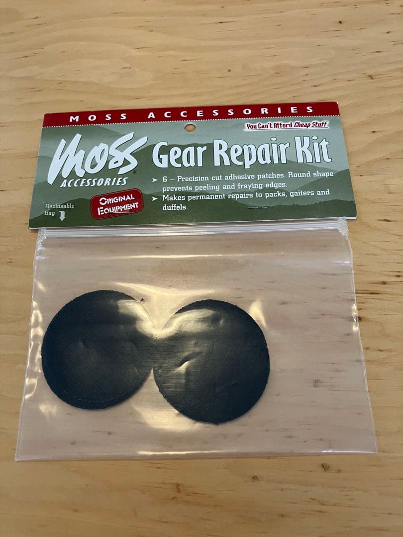 Moss モステント　リペアキット3パック　ステッカー　説明書(コピー？)