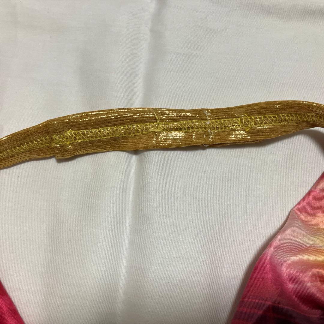 ゴールドビジュー ベリーダンスセットアップ