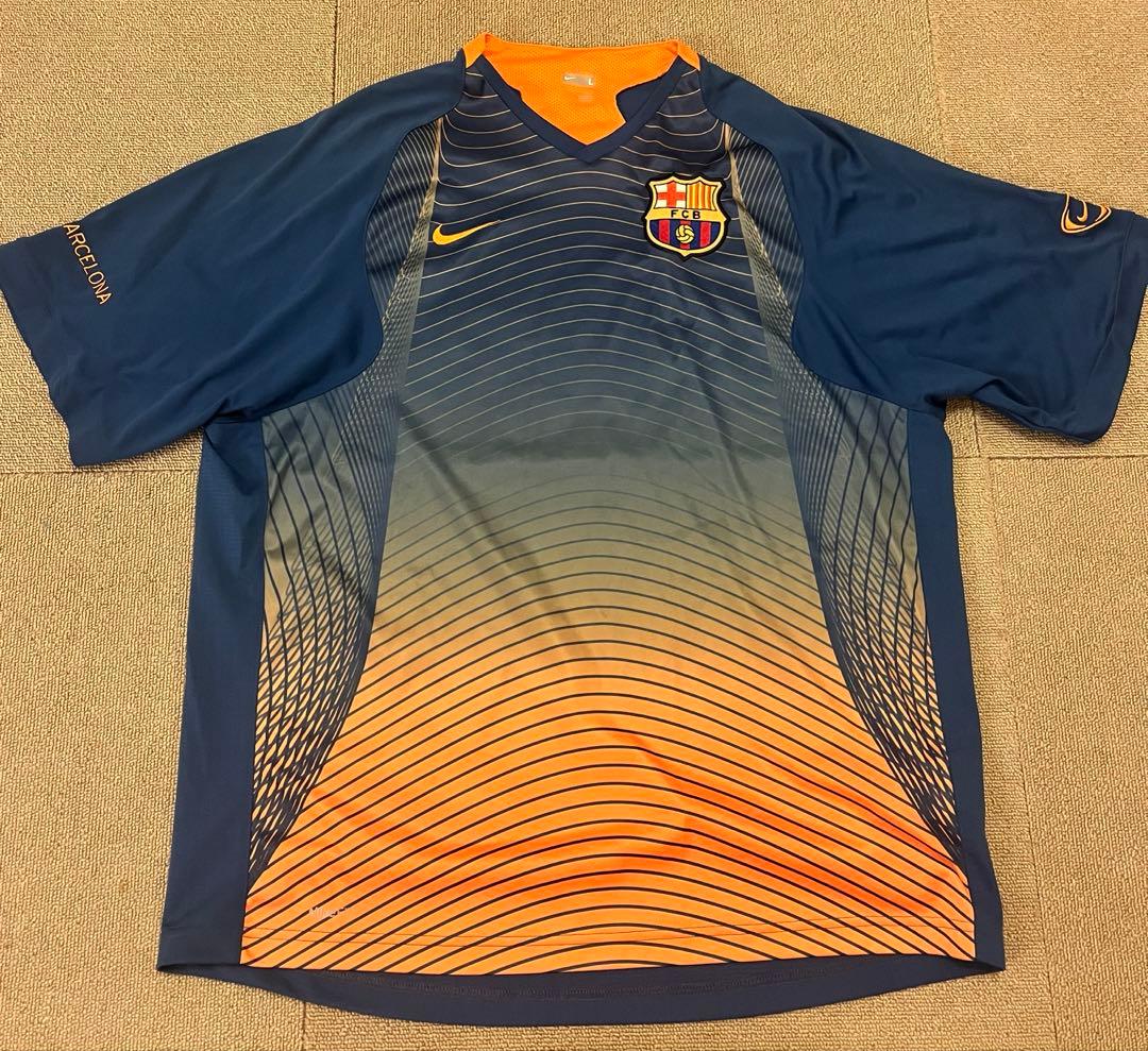 ☆良品☆Nike FC Barcelona ゲームシャツLサイズ