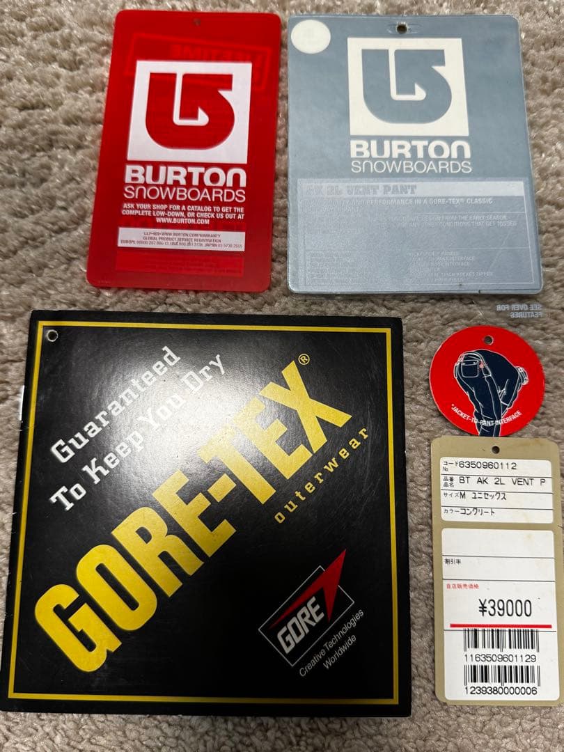 Burton AK 2L VENT PANT GORE-TEX スノーボード