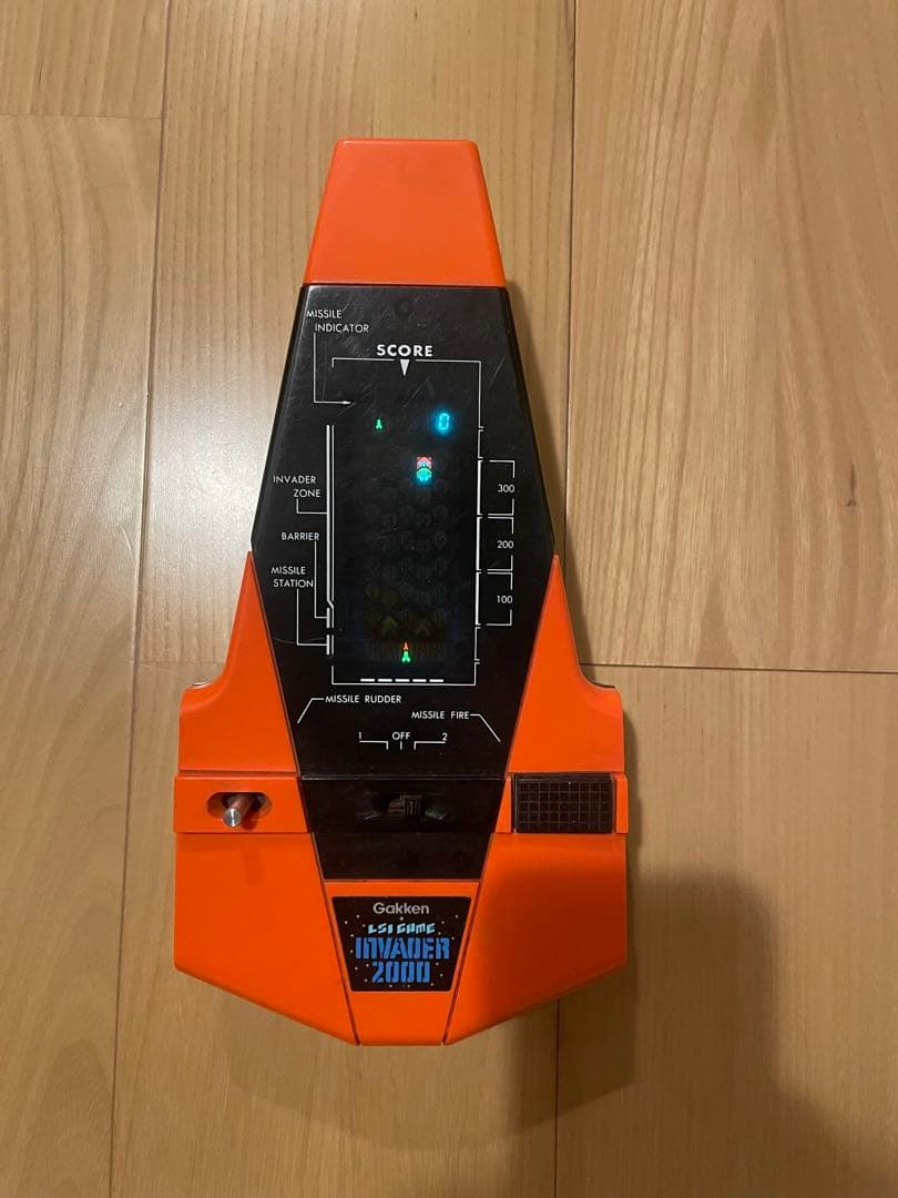 【劣化あり】傷、汚れ　Gakken 学研　LSI インベーダーゲーム　レトロ