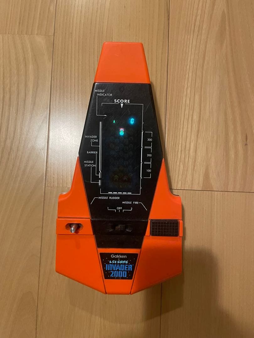 【劣化あり】傷、汚れ　Gakken 学研　LSI インベーダーゲーム　レトロ