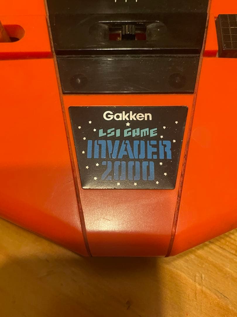 【劣化あり】傷、汚れ　Gakken 学研　LSI インベーダーゲーム　レトロ