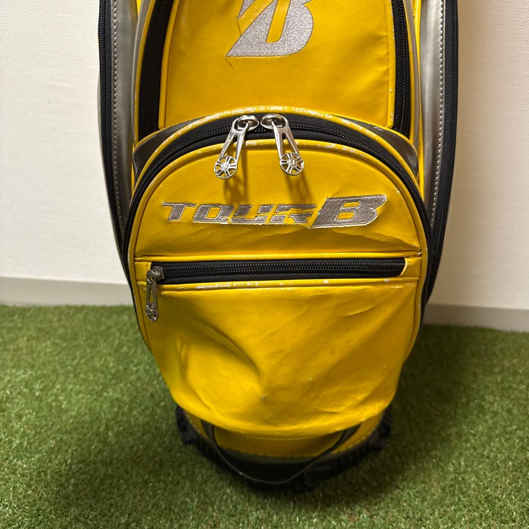 BRIDGESTONE TOUR B キャディバッグ イエロー