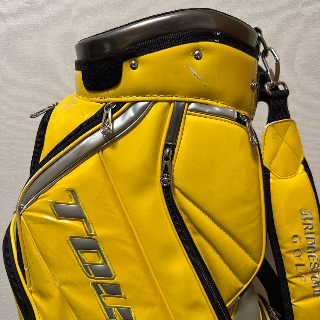 BRIDGESTONE TOUR B キャディバッグ イエロー