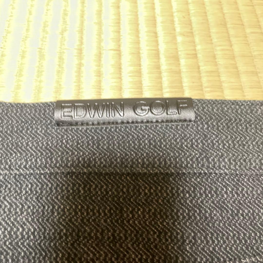 【新品未使用】サイズＬ　エドウィンゴルフ　メンズ冬用パンツ　ヘンリボーン柄