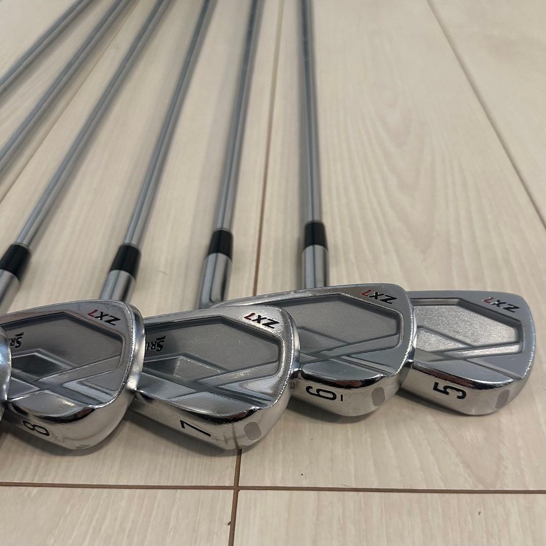 【美品】SRIXON ZX7 スリクソン アイアンセット 6本 グリップ新品