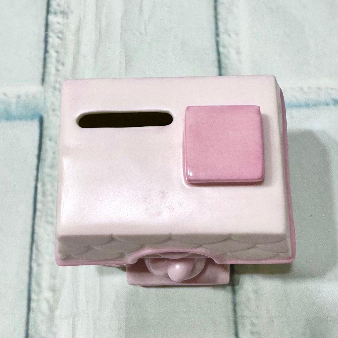 未使用　マイメロディ　陶器　貯金箱　ミルキーピンク　2010年発売　サンリオ