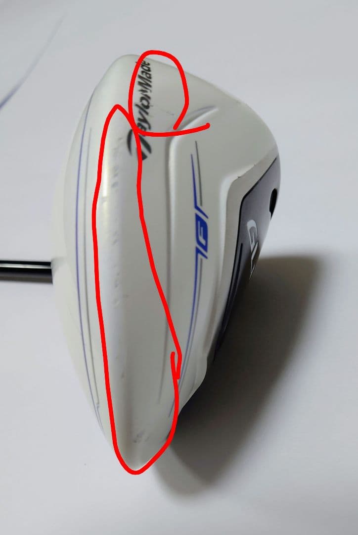 お年玉　飛ばせる　TaylorMade1W GLOIRE 　 ホワイト