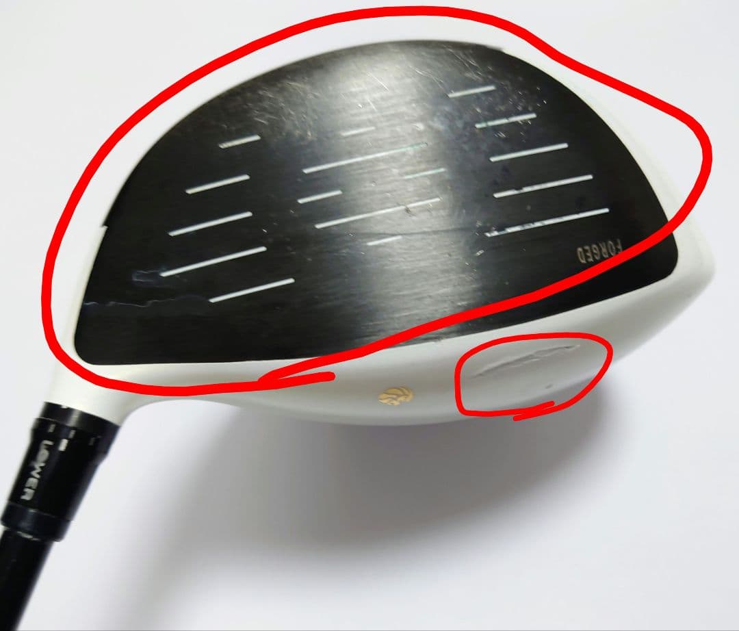 お年玉　飛ばせる　TaylorMade1W GLOIRE 　 ホワイト
