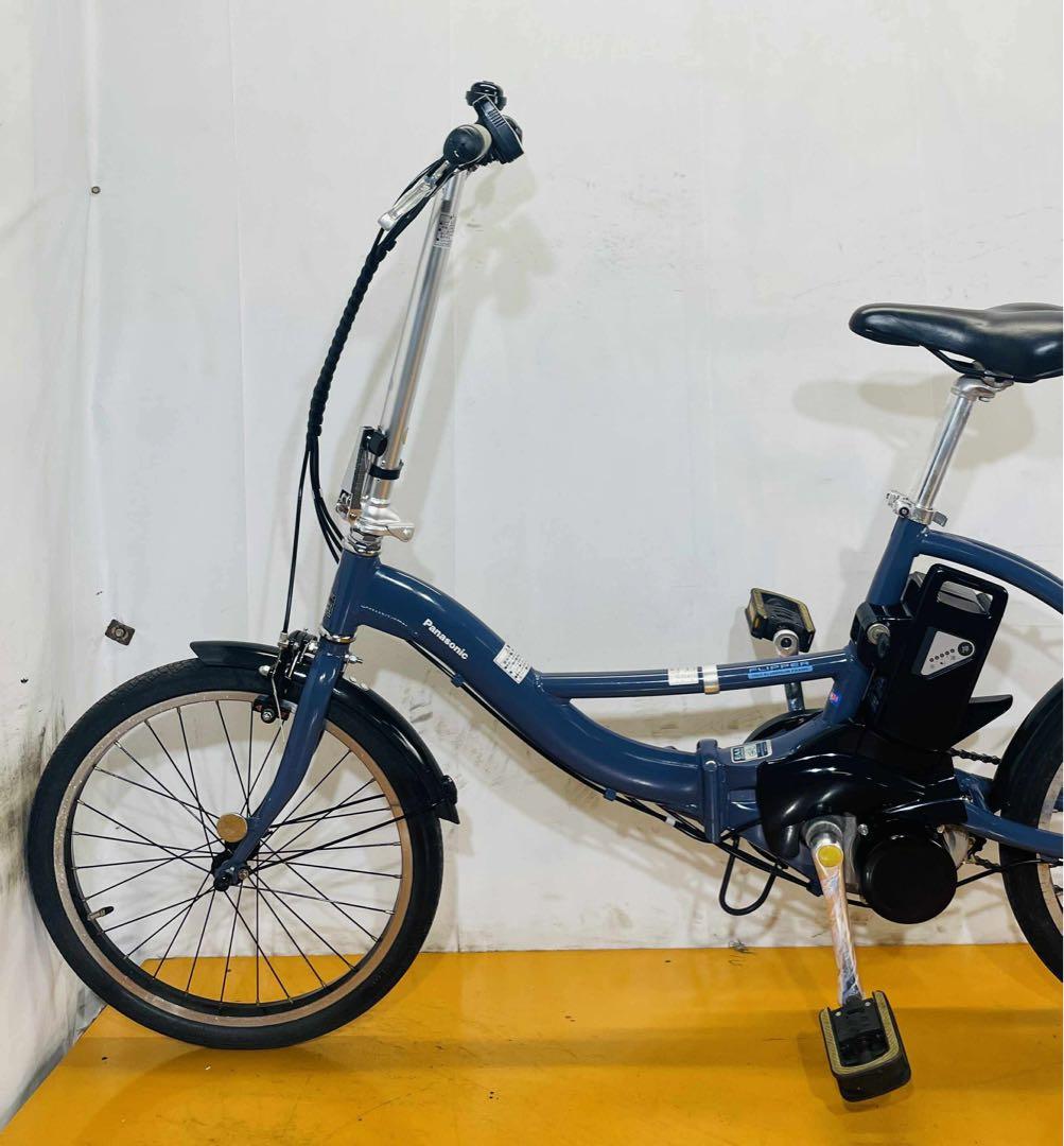 送料無料条件付き PANASONIC 20型 折りたたみ式 電動自転車中古車