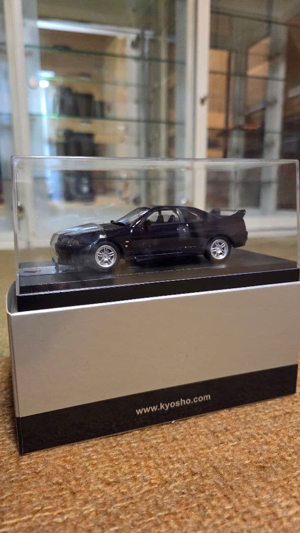 1/43 京商 日産 スカイライン GT-R R33 ミッドナイトパープル