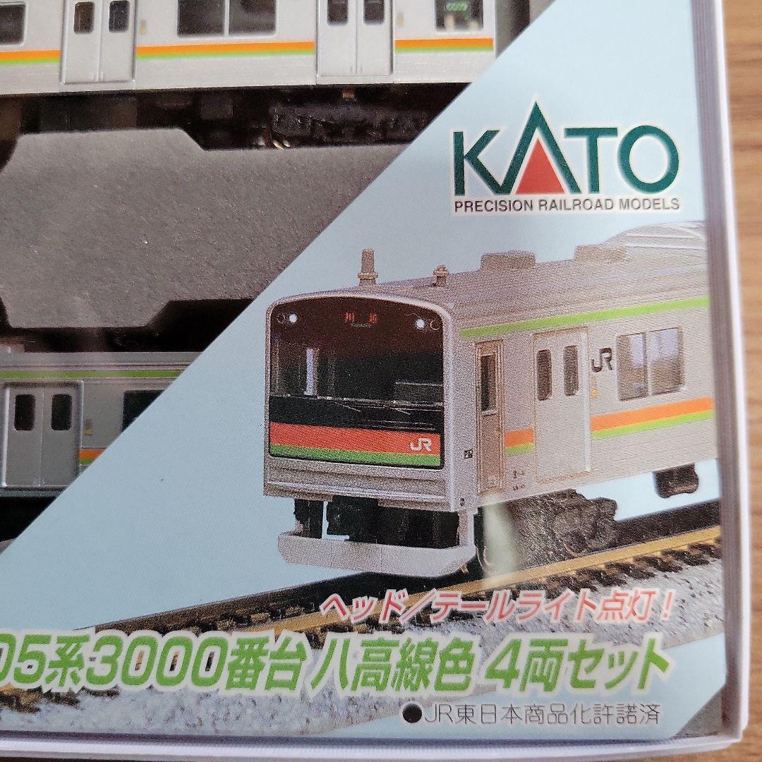 KATO 205系 3000番台 (八高線色)4両セット中古