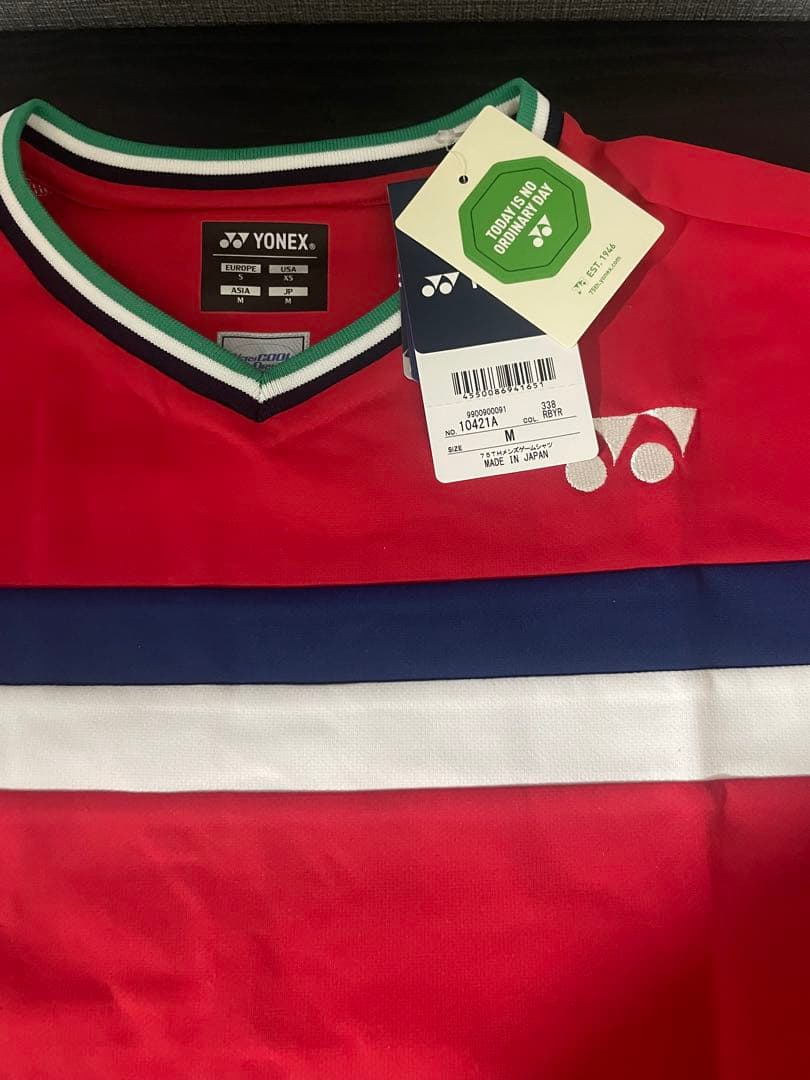 まる　75thモデル　YONEX バドミントンゲームシャツ　新品タグ付き