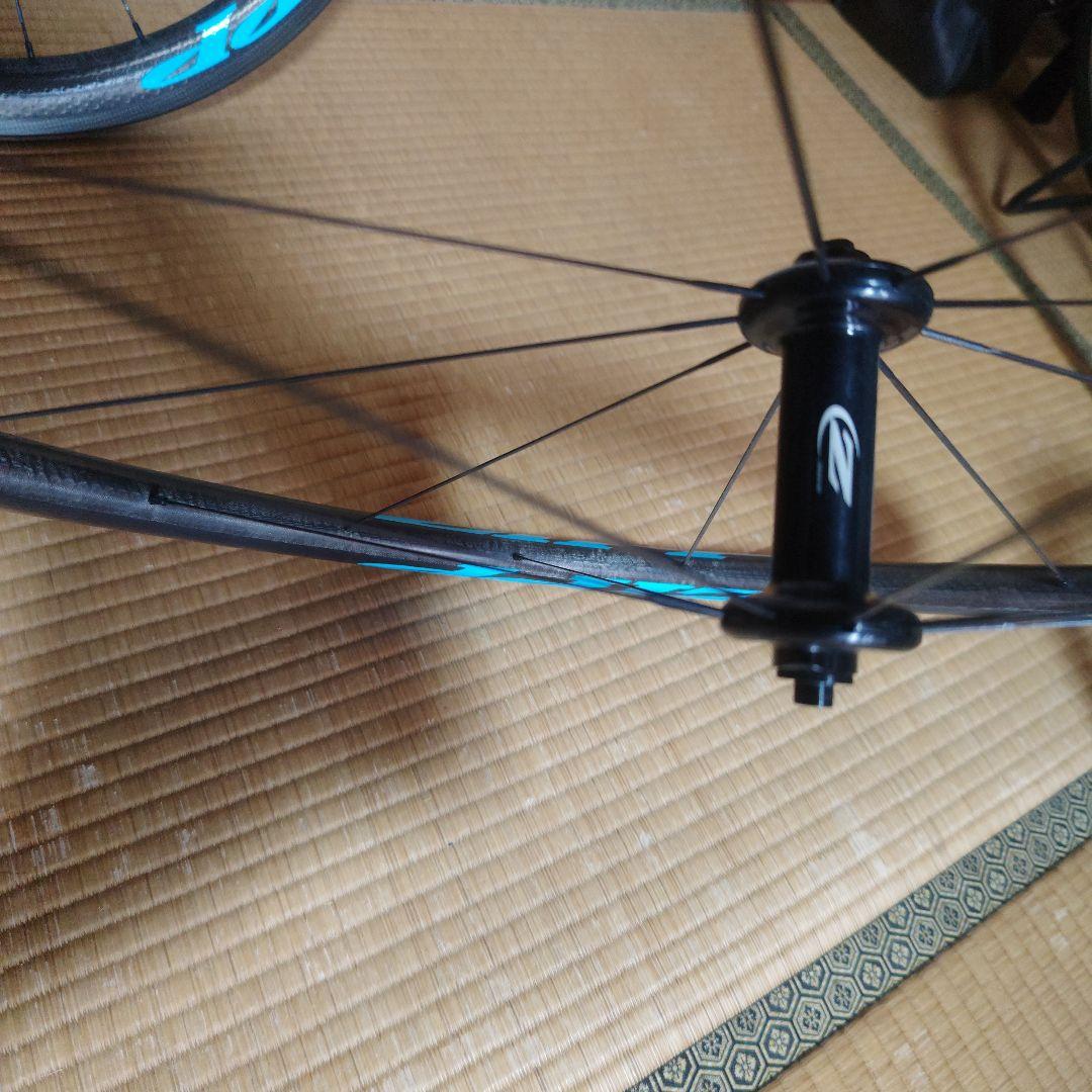 ZIPP303 ブルー フルカーボンクリンチャー リアジャンク