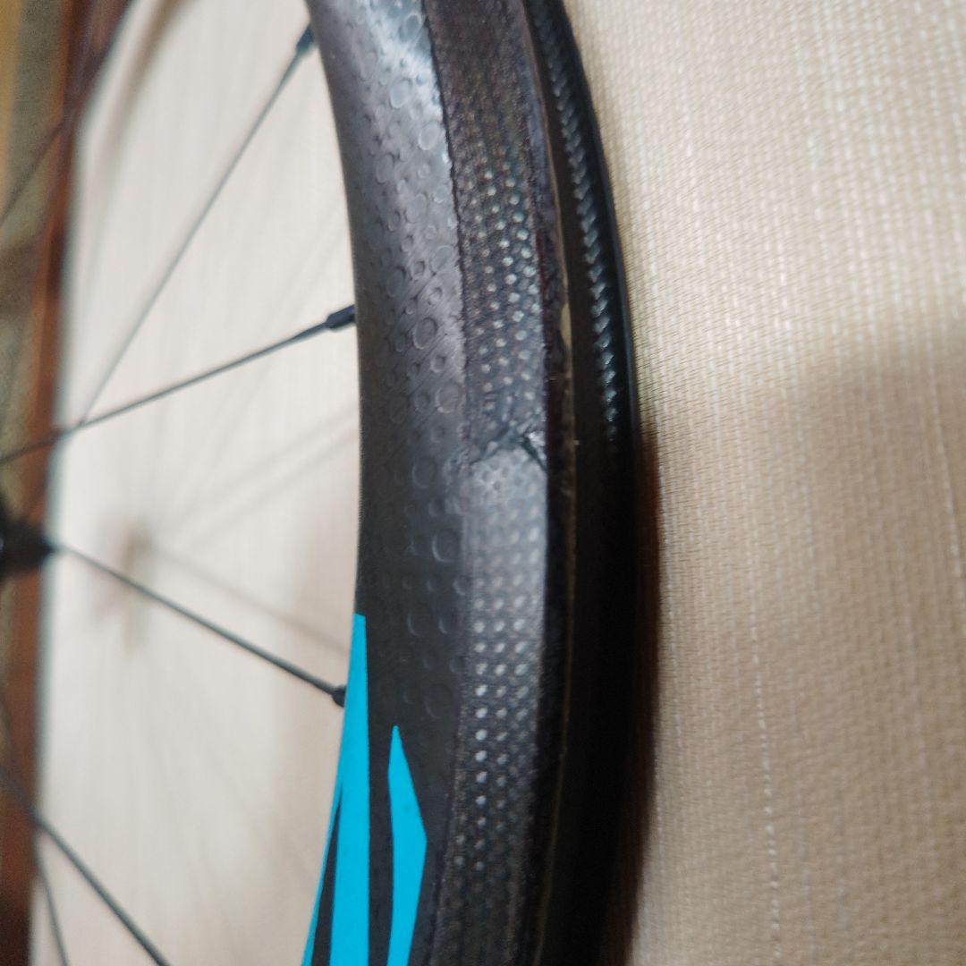 ZIPP303 ブルー フルカーボンクリンチャー リアジャンク