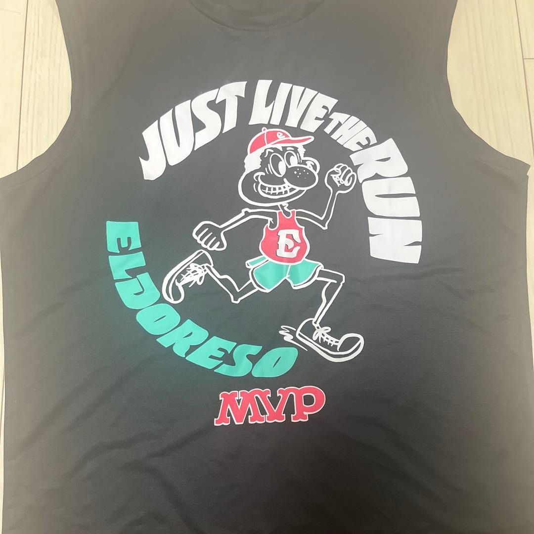 エルドレッソ　JUST LIVE THE RUN タンクトップ XS