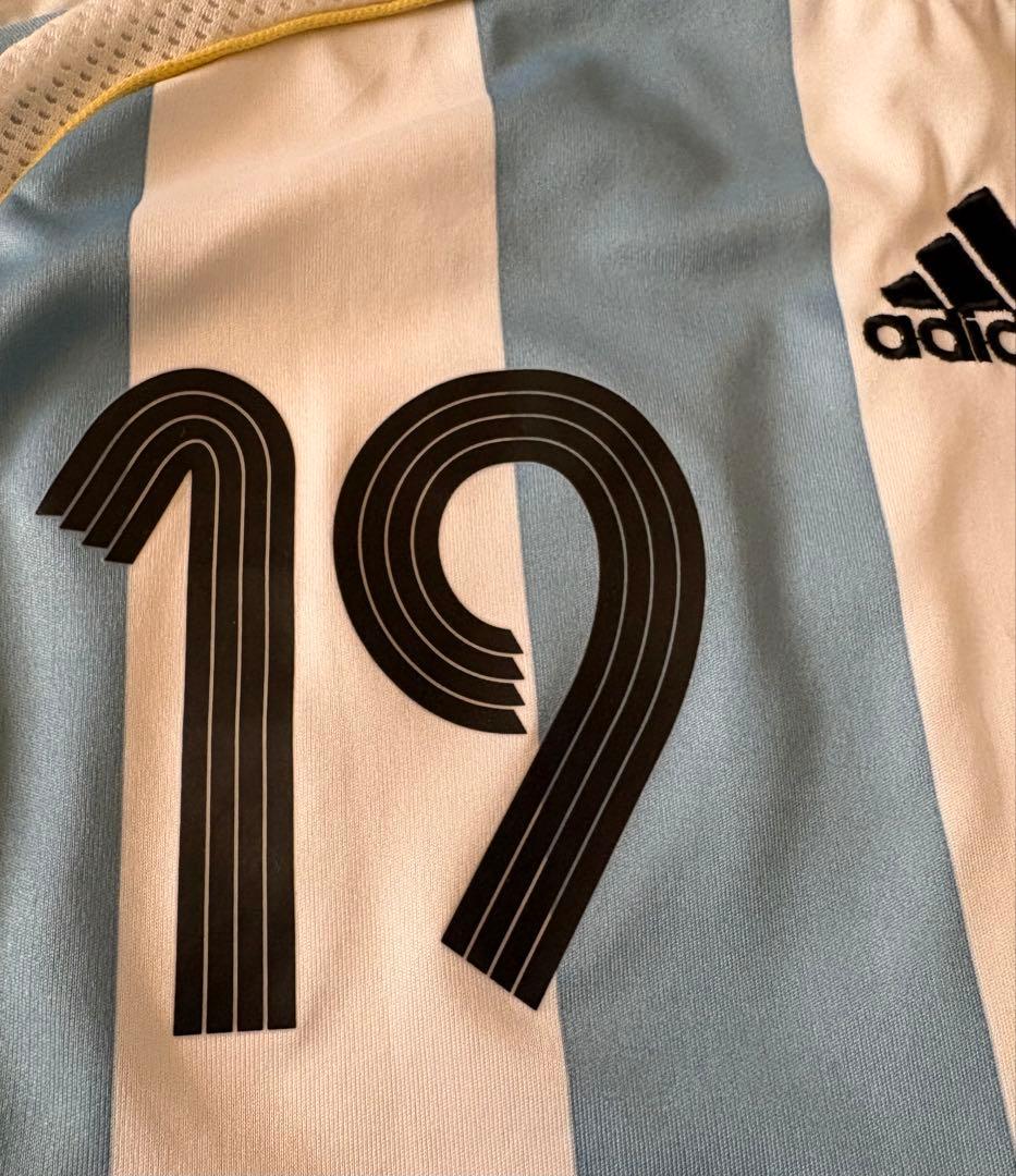 ❗️激レア❗️ adidas 2006アルゼンチン代表 メッシ 19番 ゲームシャツ