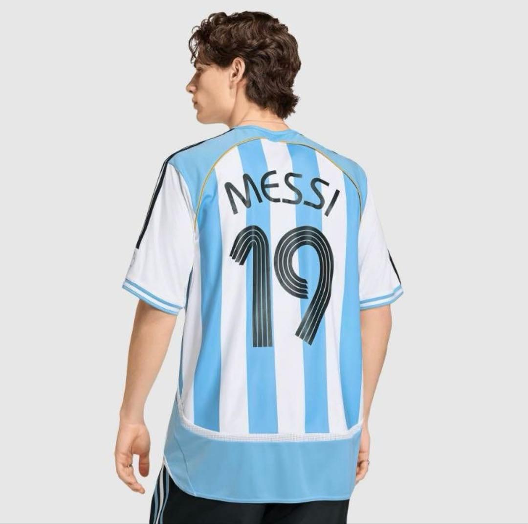 ❗️激レア❗️ adidas 2006アルゼンチン代表 メッシ 19番 ゲームシャツ