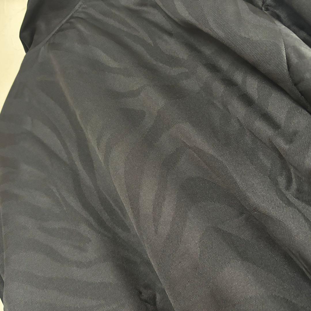 ★asics ゴールドタイガーシャドーゼブラ柄トラックジャケット XO 80s