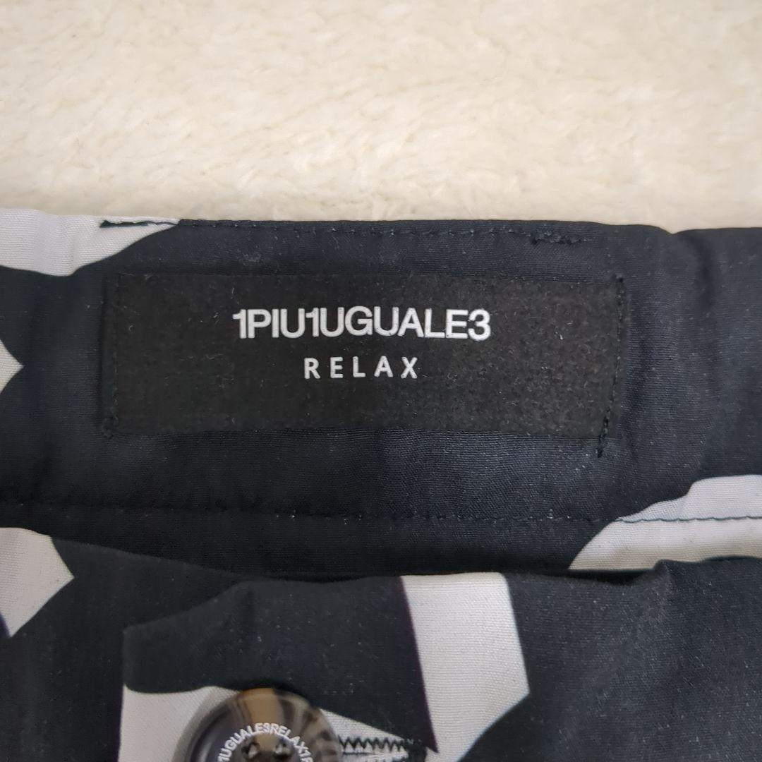 【美品】1PIU1UGUALE3 ショートパンツ L モノグラム ゴルフウェア