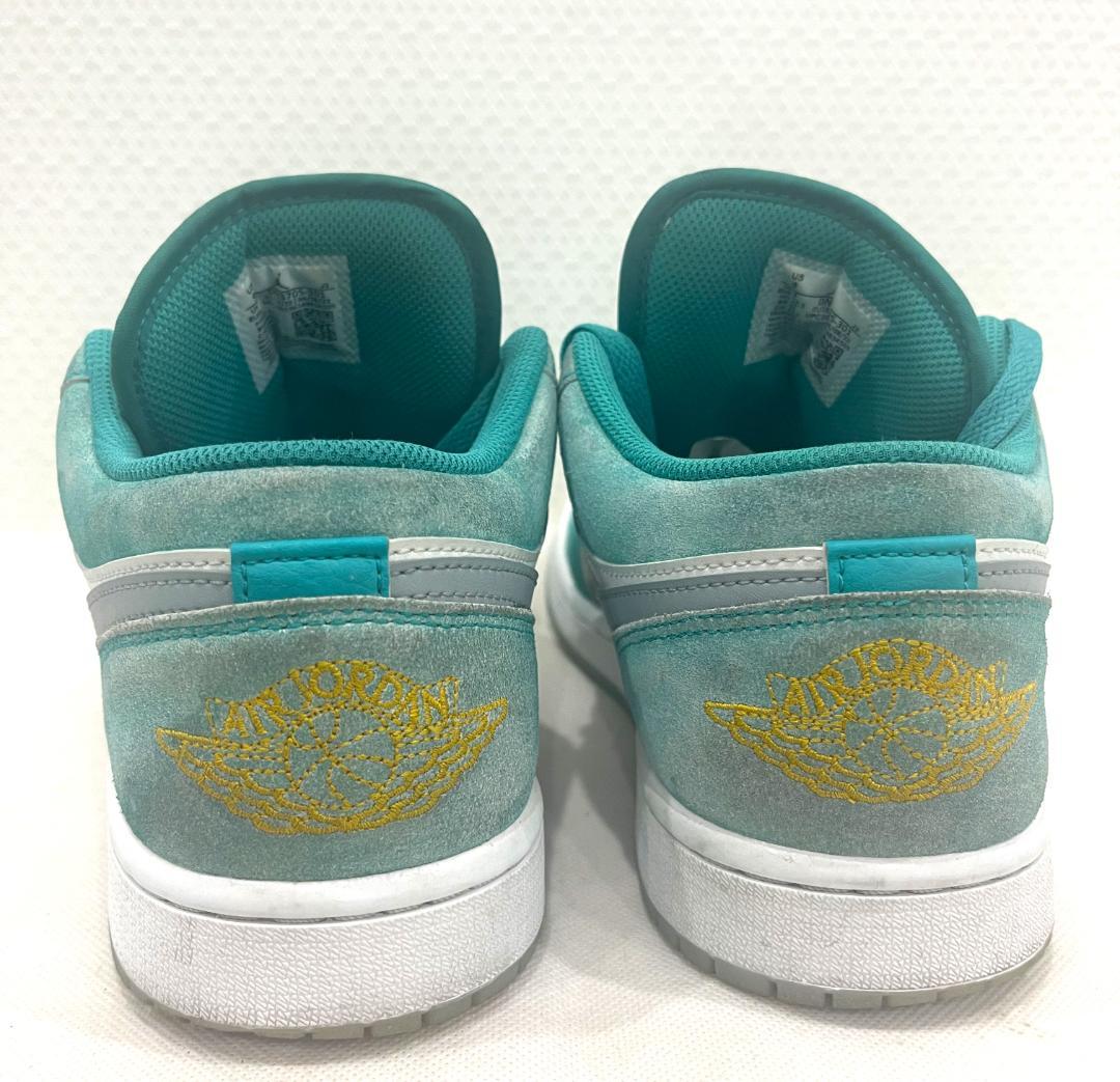 NIKE AIR JORDAN 1LOW US9 27㎝ グリーン スエード