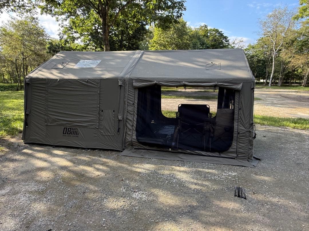 日防 AIR TENT MARS 8.0 PRO ミリタリーカーキ　【引取限定】