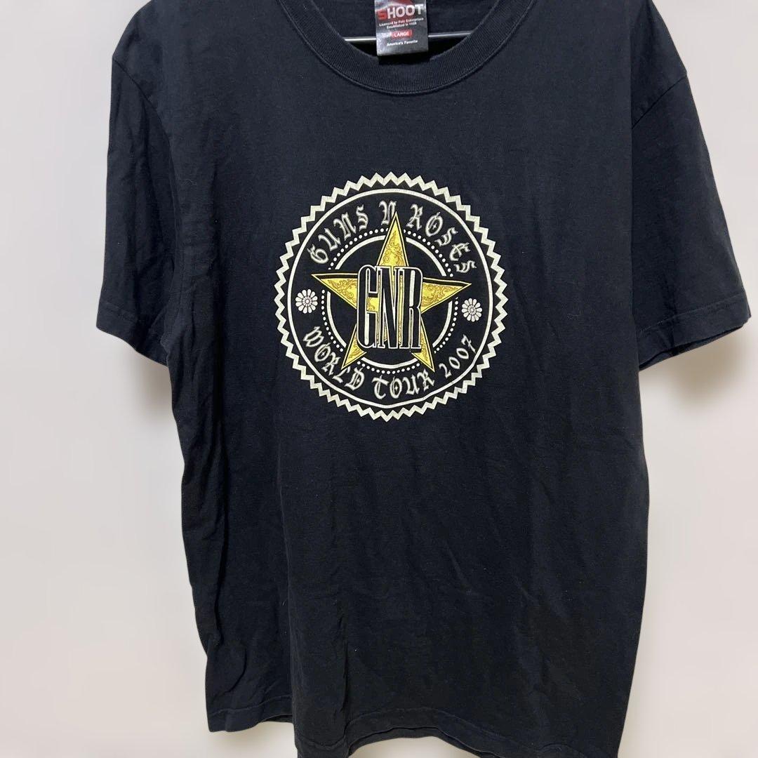 希少Guns N' Roses ワールドツアー 2007 Tシャツ Lサイズ