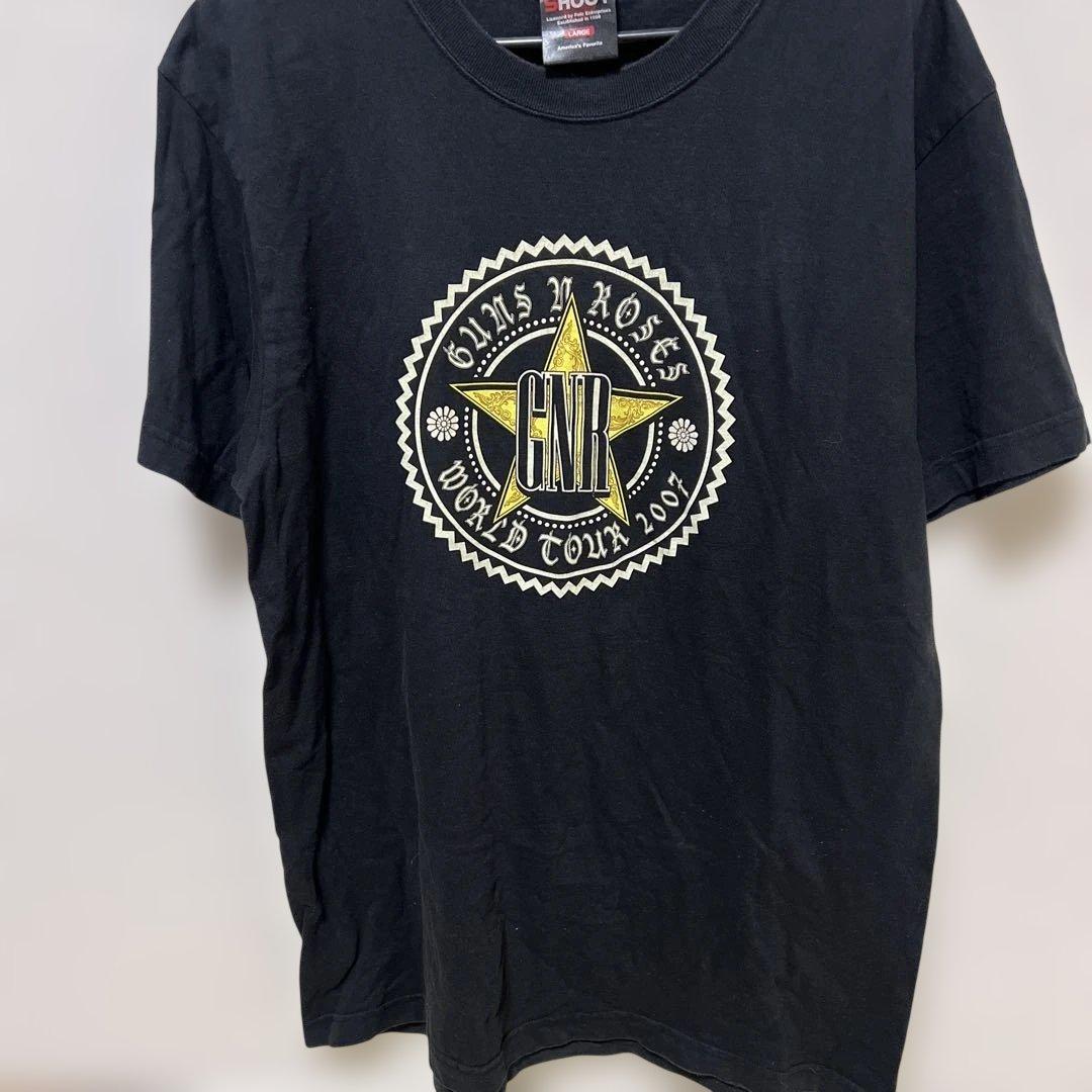 希少Guns N' Roses ワールドツアー 2007 Tシャツ Lサイズ