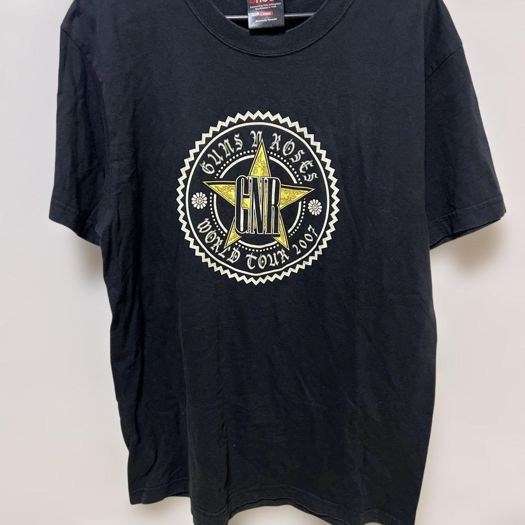 希少Guns N' Roses ワールドツアー 2007 Tシャツ Lサイズ