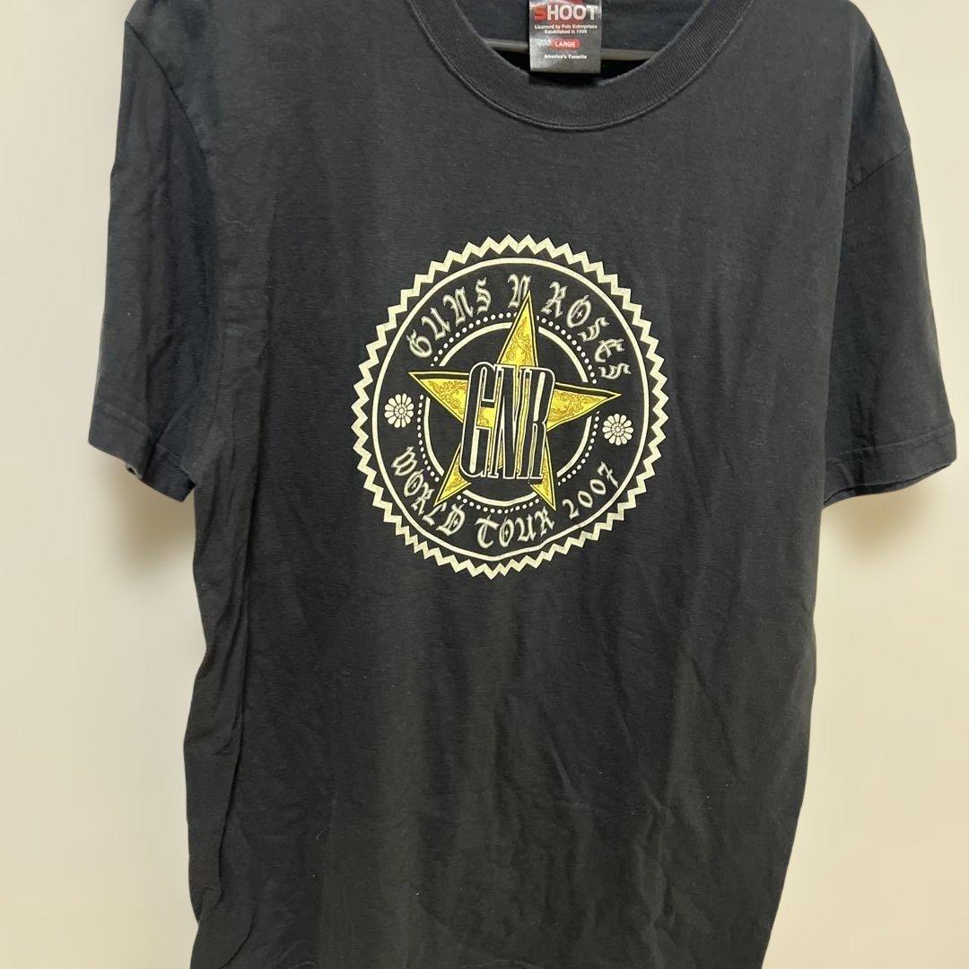 希少Guns N' Roses ワールドツアー 2007 Tシャツ Lサイズ