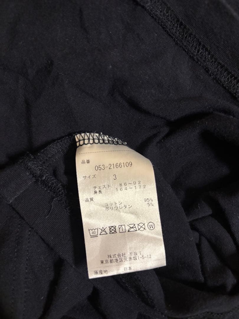 PEARLY GATES ハイネックシャツ　　ネイビー