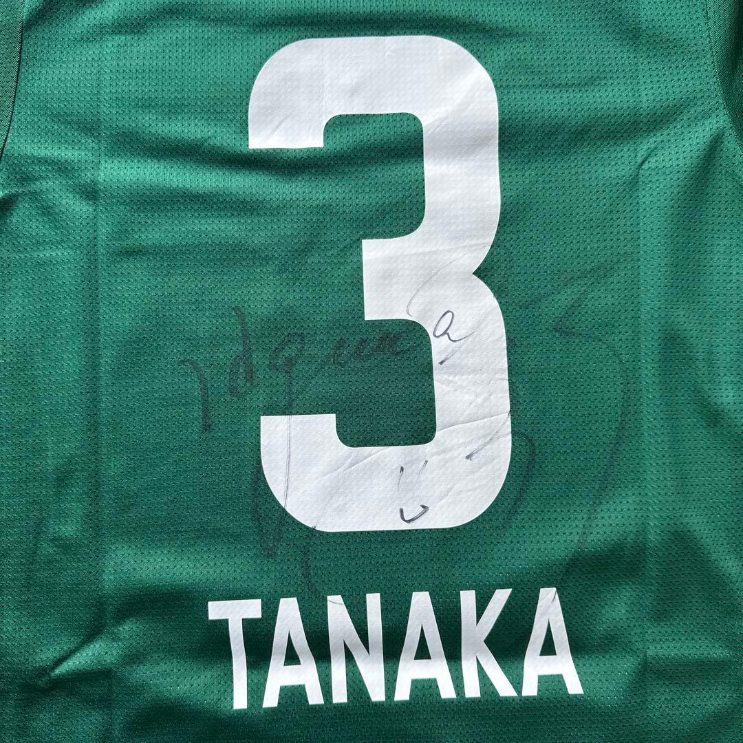 adidas 松本山雅 田中隼磨 サイン入り ユニフォーム M 真贋不明