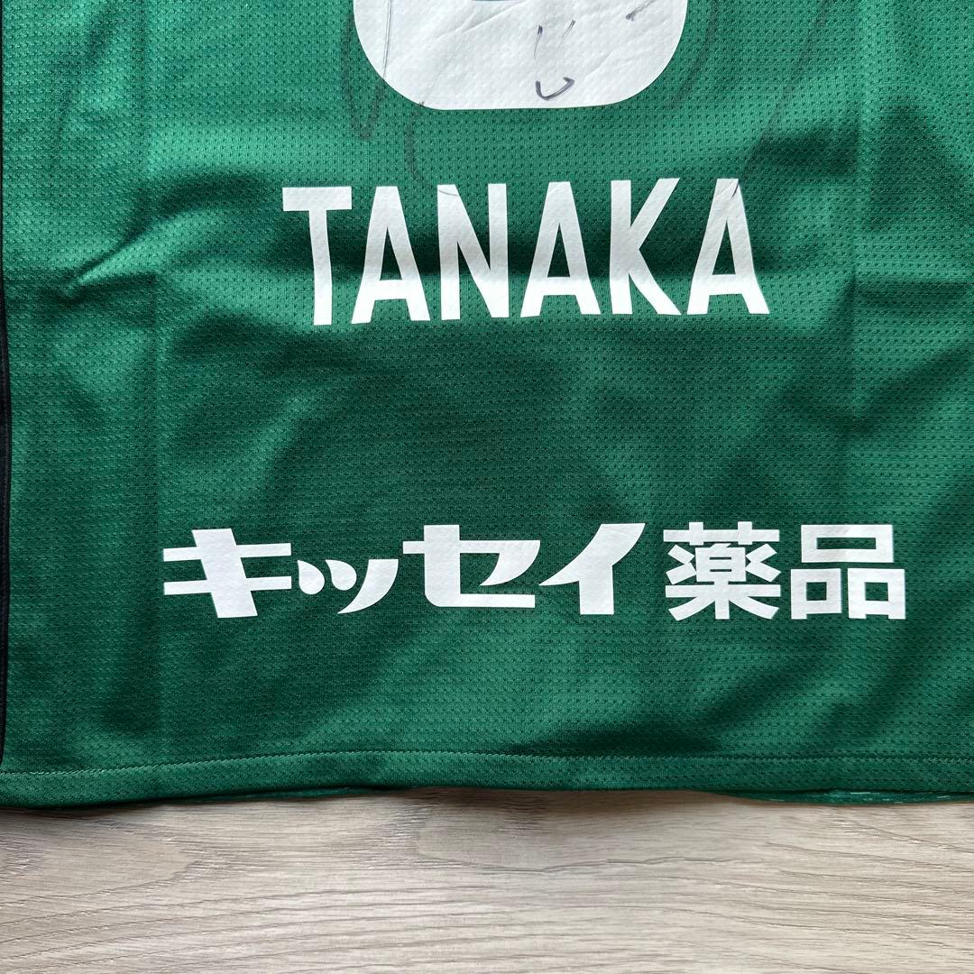 adidas 松本山雅 田中隼磨 サイン入り ユニフォーム M 真贋不明