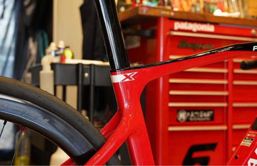 【美品完成車】PINARELLOX3 2024年モデルDi2 12sWTO45