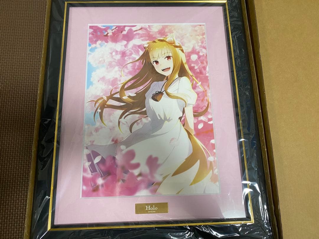 狼と香辛料 さくら ビジュアル キャラファイングラフ 複製原画