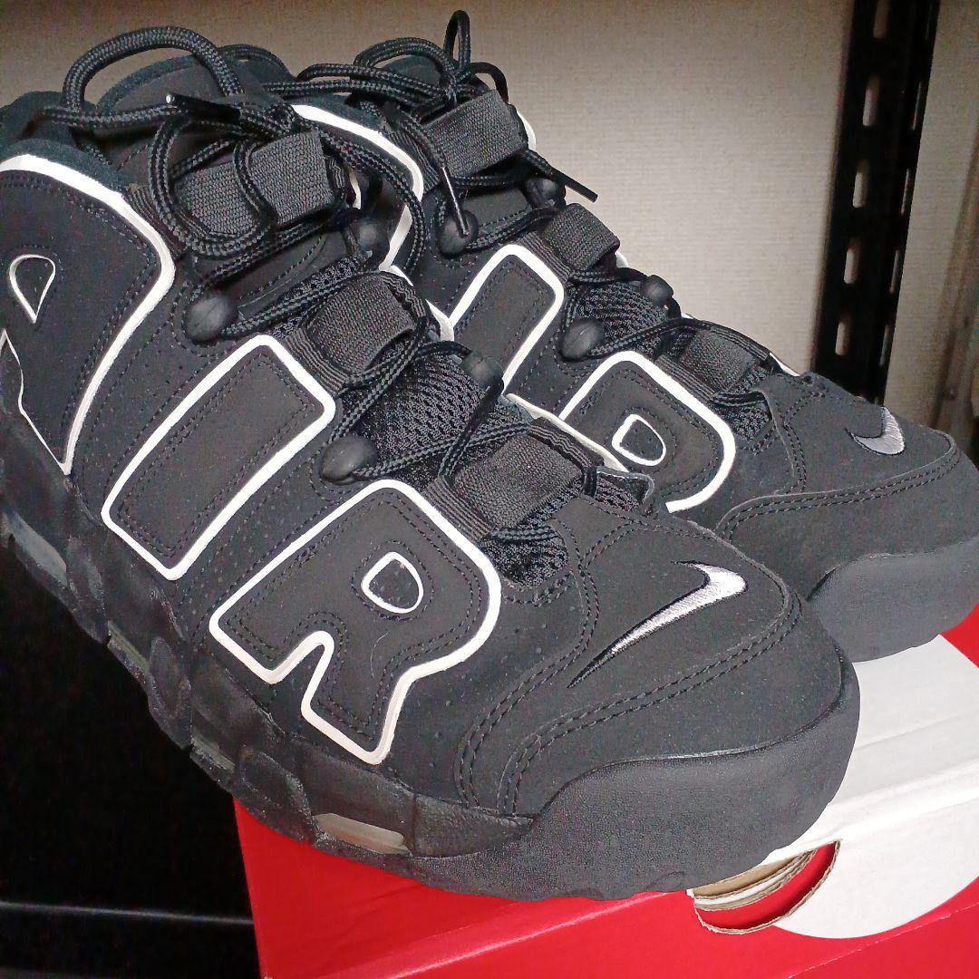 NIKE AIR ブラック シューズエアモアアップテンポ