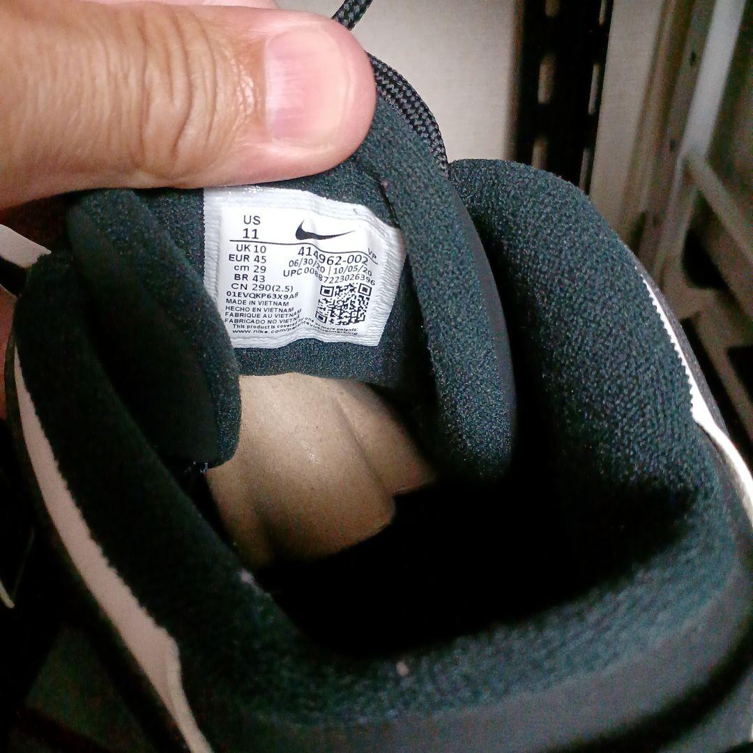 NIKE AIR ブラック シューズエアモアアップテンポ