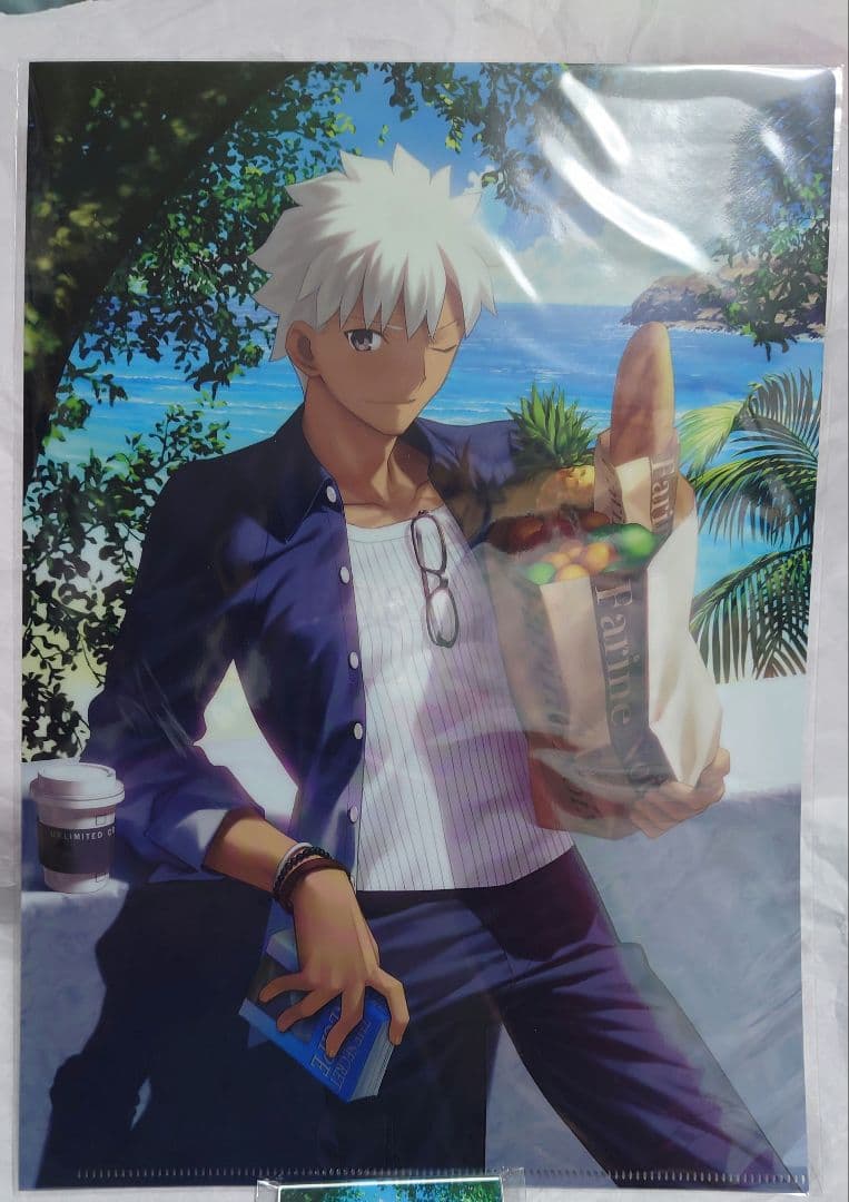 セット FGO 最終再臨展 クリアファイル アクスタ エミヤ サマー・カジュアル