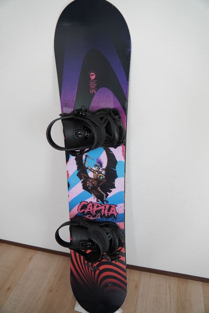 キッズ　スノーボード2点セット CAPiTA＋UNION