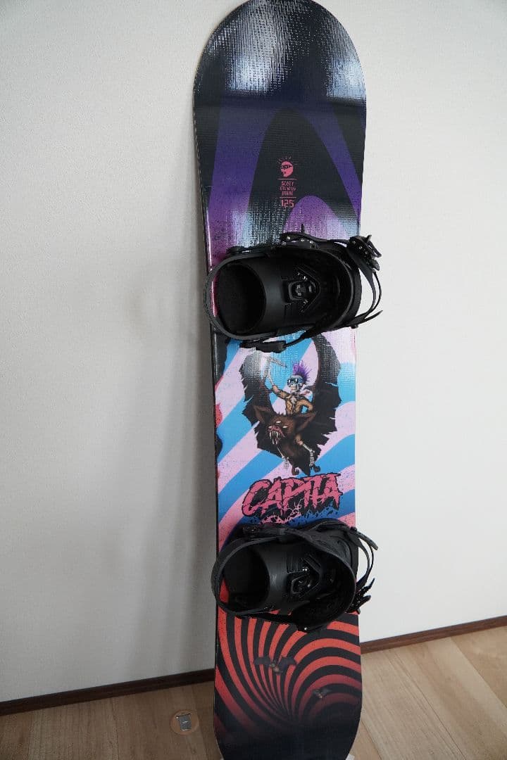 キッズ　スノーボード2点セット CAPiTA＋UNION