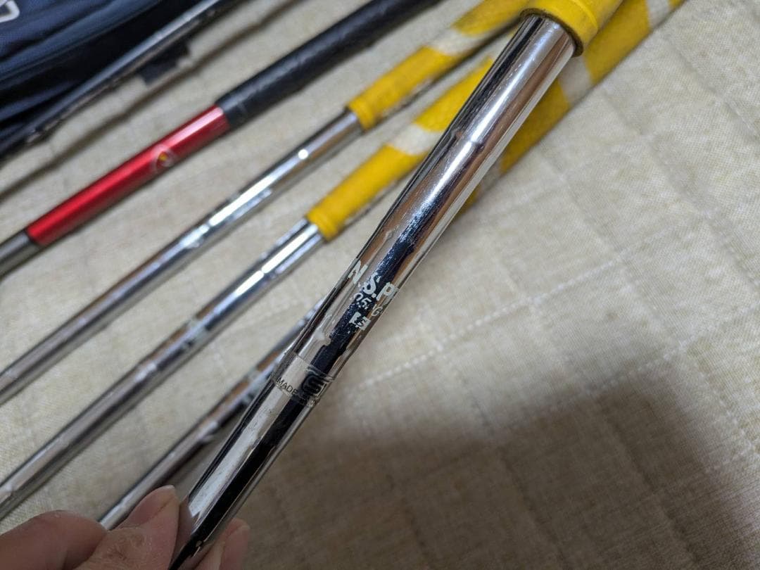 ゴルフ セルフスタンド テーラーメイド r7 クワッド NSPRO 6番~8番