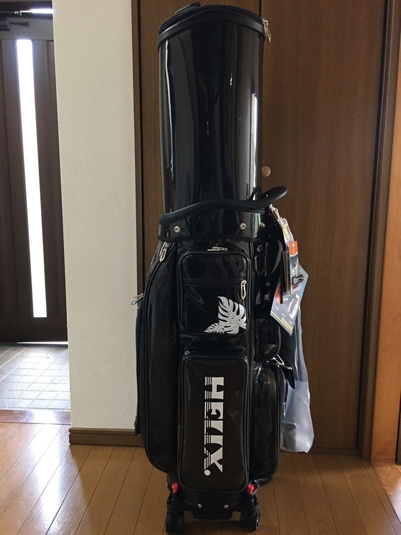 【新品•未使用】HELIX ゴルフバッグ TRAVEL SERIES 黒