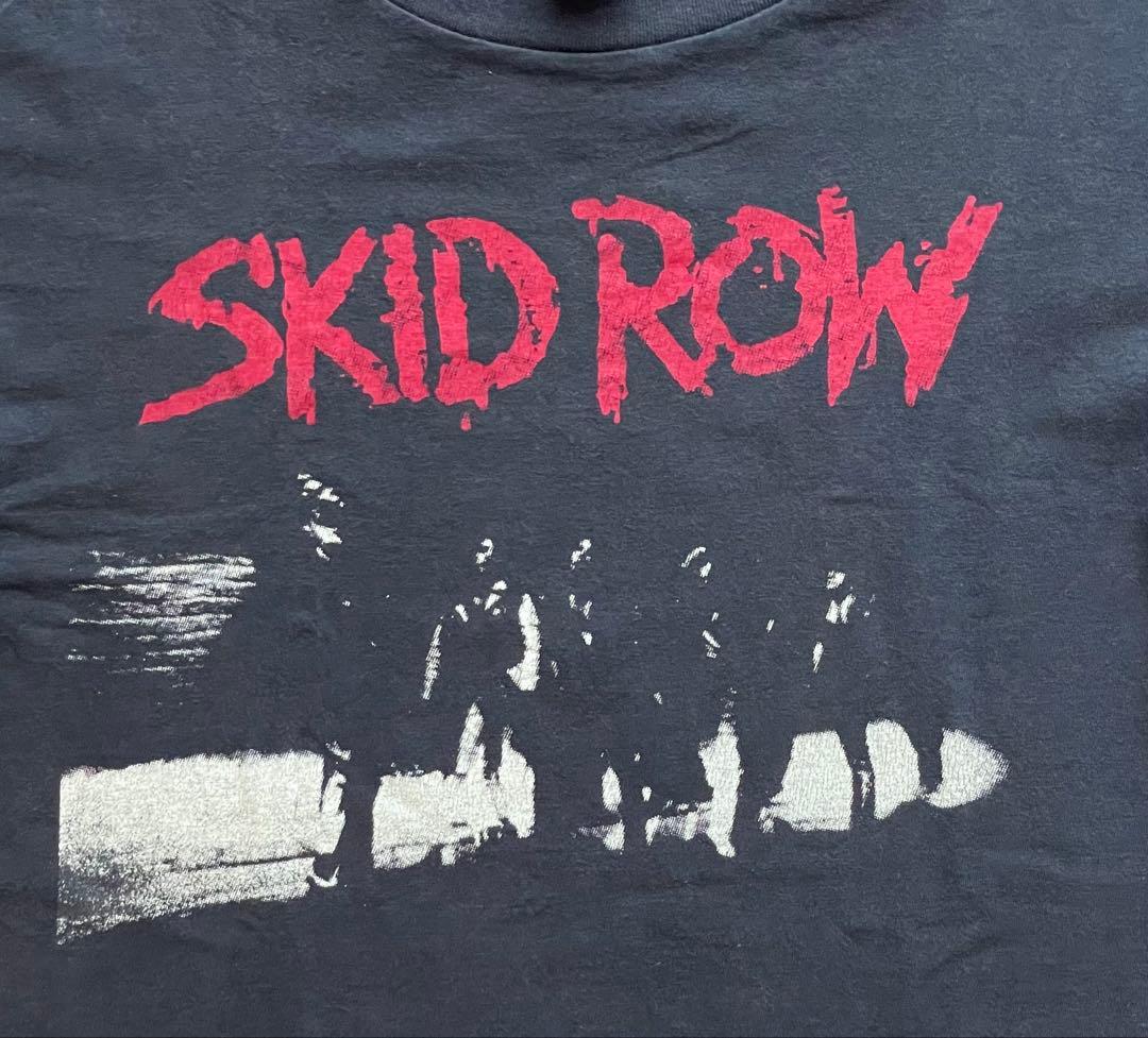 SKID ROW ヴィンテージ 89年1st album ジャケプリントTシャツ