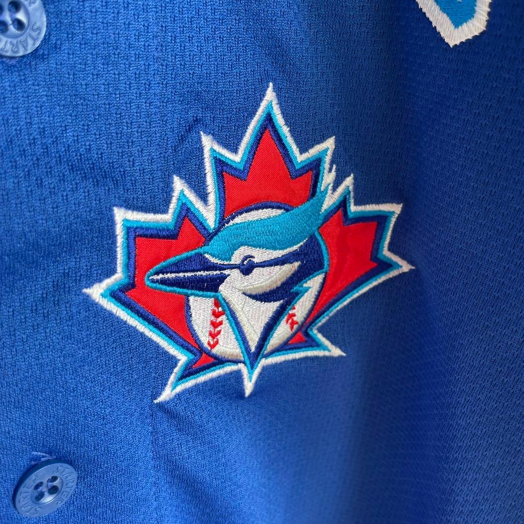スターター MLB ブルージェイズ ベースボールシャツ レプリカ ユニフォーム