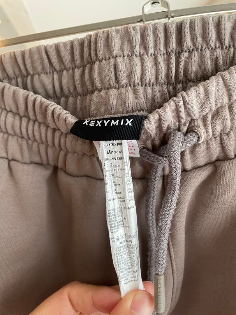 XEXYMIX セットアップ ココアベージュ M/M ヨガウェア スウェット