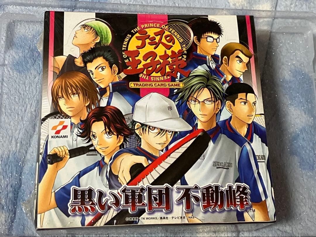 テニスの王子様　tcg　 【シュリンク付き未開封BOX】第２弾　黒い軍団不動峰