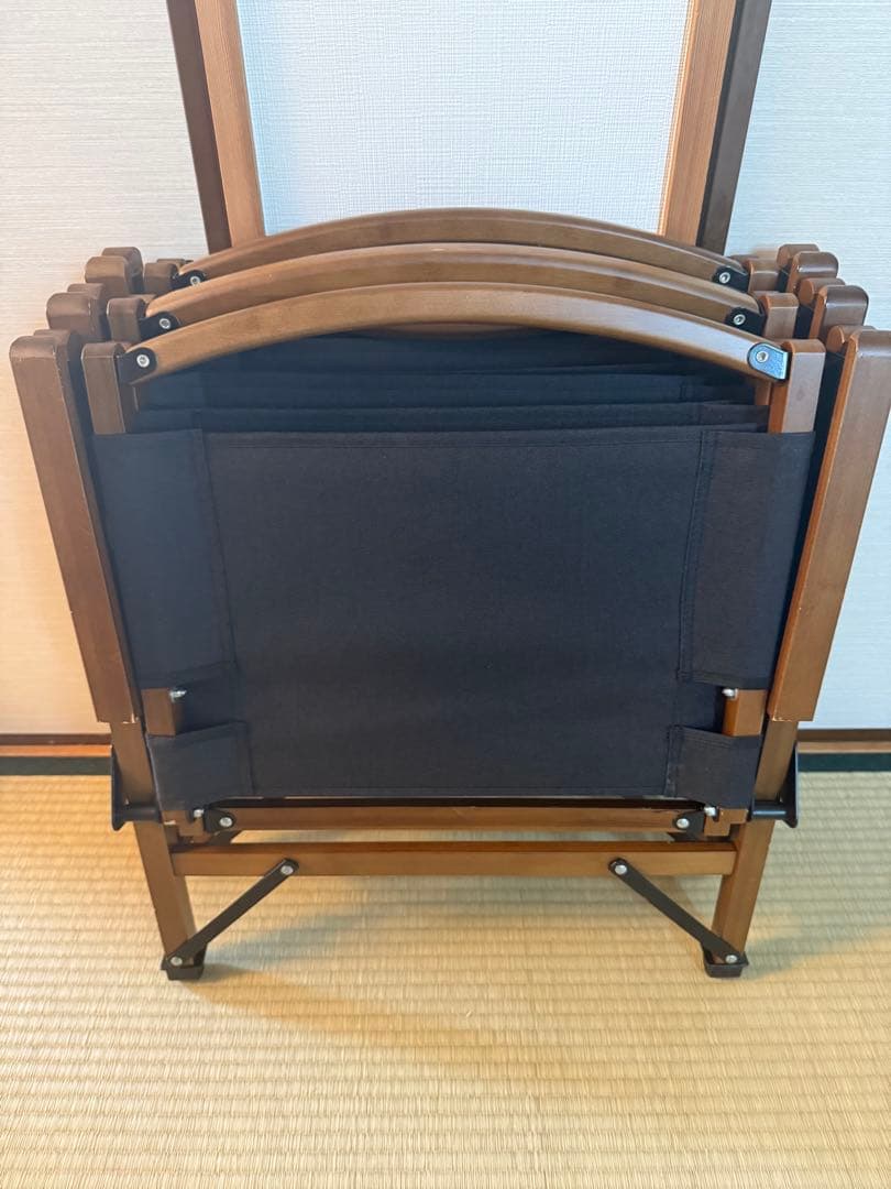 【キャンプ】バンドック　ローチェア　4脚セット