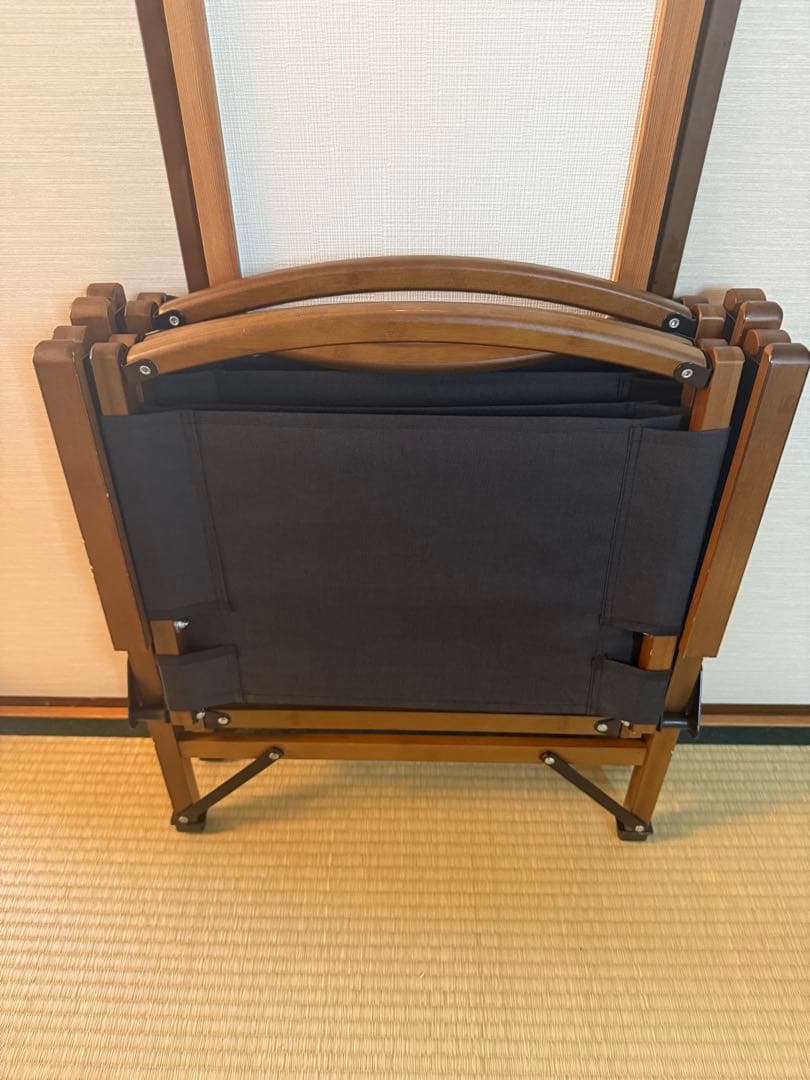 【キャンプ】バンドック　ローチェア　4脚セット