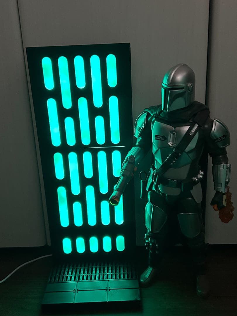 スターウォーズ STARWARS LED デススター パネル 32×15